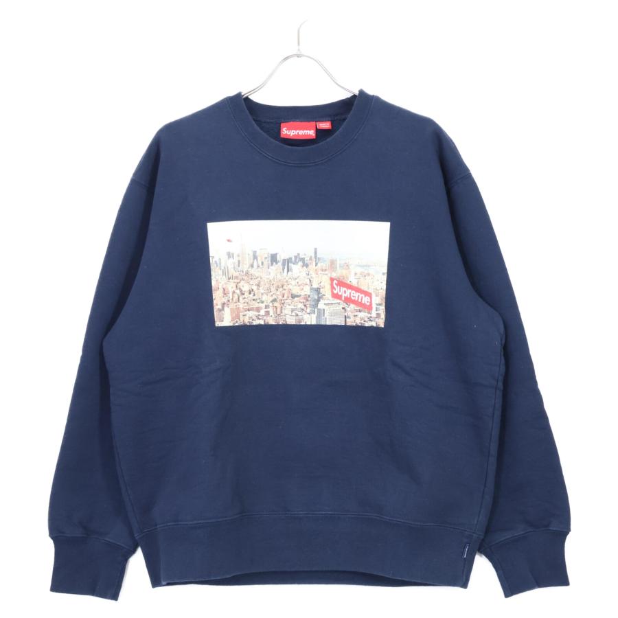 Supreme（シュプリーム） 20AW ネイビー Aerial Crewneck エアリアル