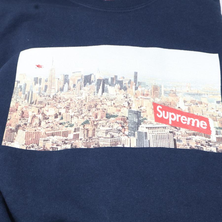 Supreme（シュプリーム） 20AW ネイビー Aerial Crewneck エアリアル
