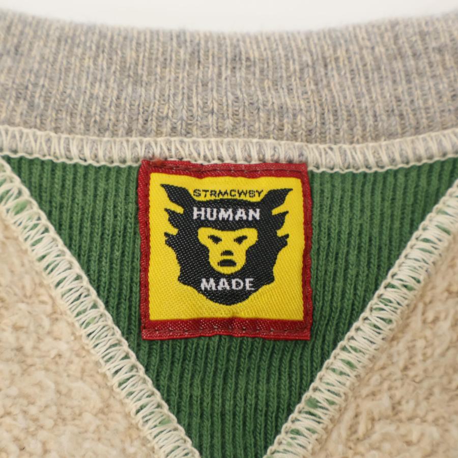 HUMAN MADE ヒューマンメイド NIGOLD期 両V クルーネック スウェット