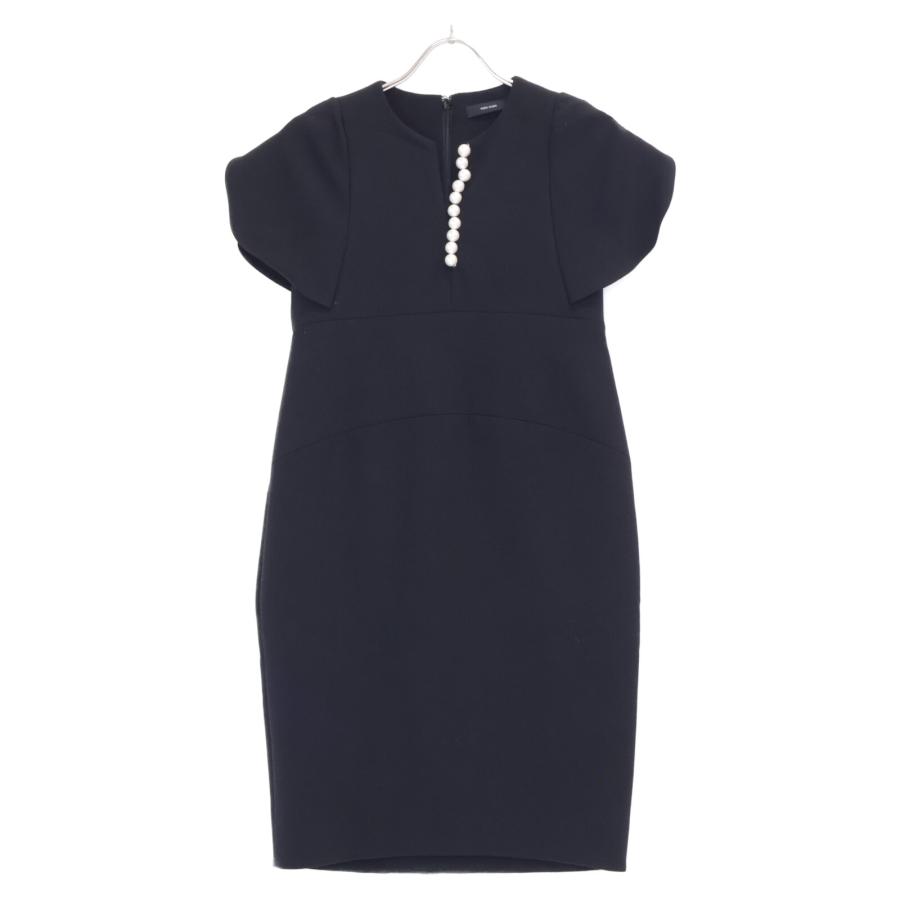 美品 YOKOCHAN ヨーコチャン YCD-221-769 フレアスリーブ パール