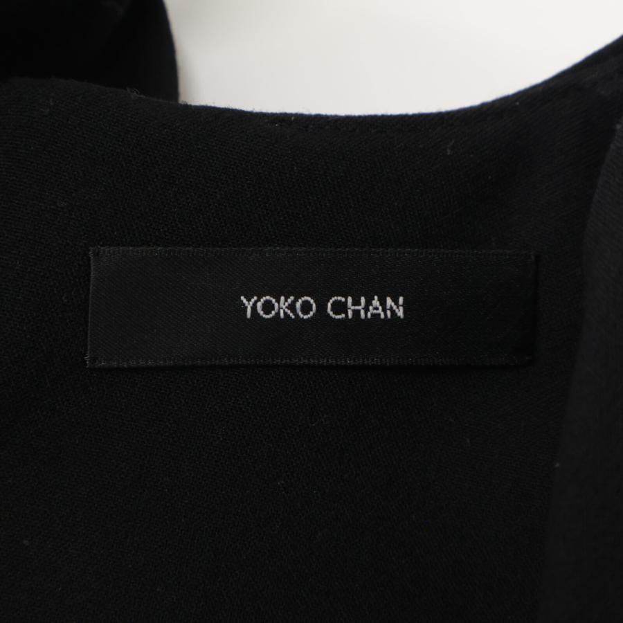 美品 YOKOCHAN ヨーコチャン YCD-221-769 フレアスリーブ パール