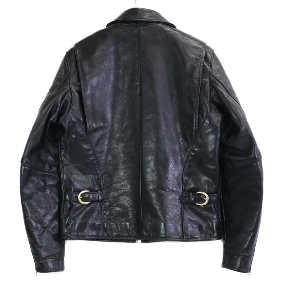 【VANSON】バンソン９D シングルライダースジャケット36 キルトライナー VANSON（バンソン） 9D ブラック カウハイド キルトライナー シングル