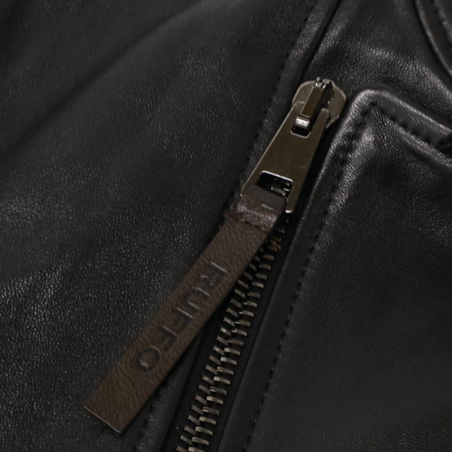 美品/ RUFFO ルッフォ MARLON マーロン ラムナッパレザー ダブル