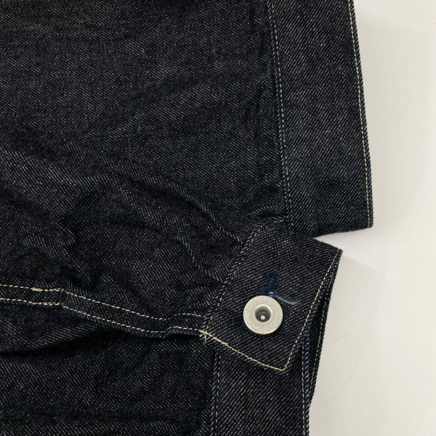 blurhms ブラームス BHS23F005 インディゴ シンチバック 12.9oz Denim 