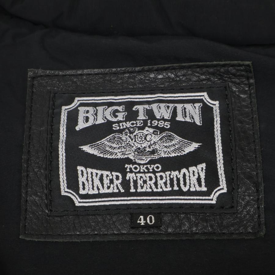 美品 BIGTWIN ビッグツイン x BIKER TERRITORY バイカーテリトリー