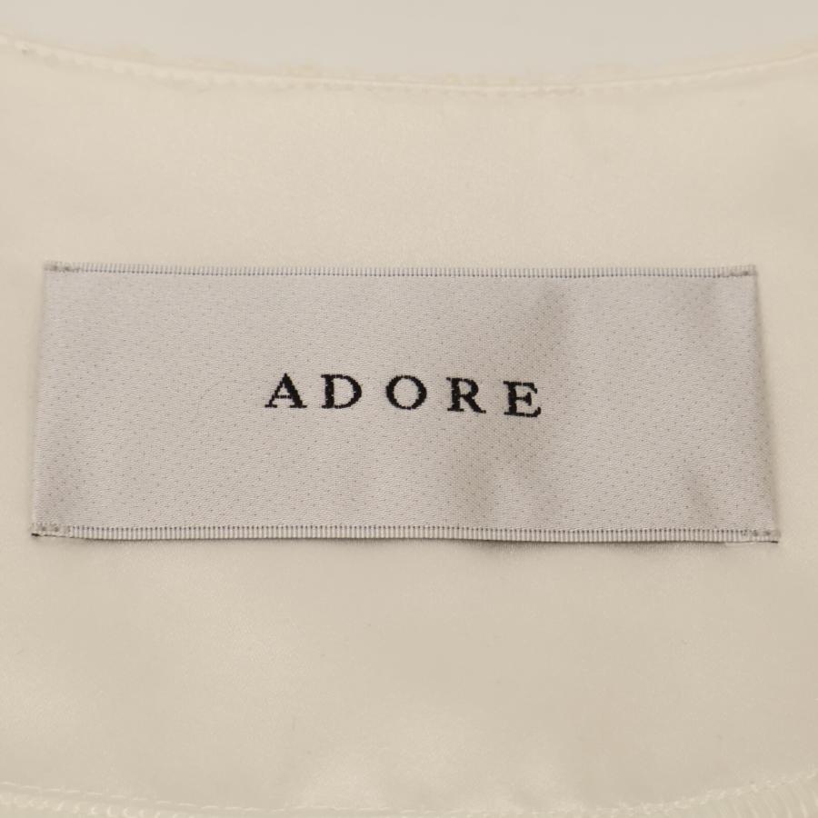 ADORE - アドーア 531-3150001 ファンシーツィード ノーカラー 38 ADORE（アドーア） 531-3150001 ファンシーツィード ノーカラー