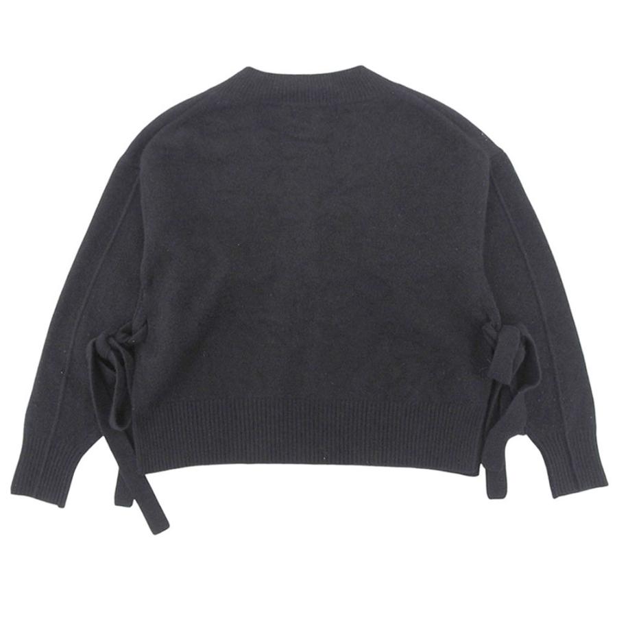 LE CIEL BLEU - ルシェルブルー 美品 サイドスリット Vネックニット プルオーバー トップス レディース ウール×カシミヤ グレー 36 24A61417 36 美品 LE CIEL BLEU ルシェルブルー ウール×カシミヤ サイドスリット V