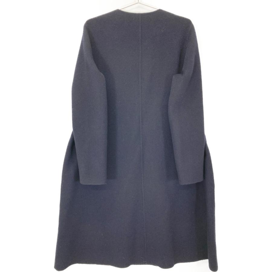 theory（セオリー） 01-9309604 ネイビー カシミヤ混 ダブルフェイス