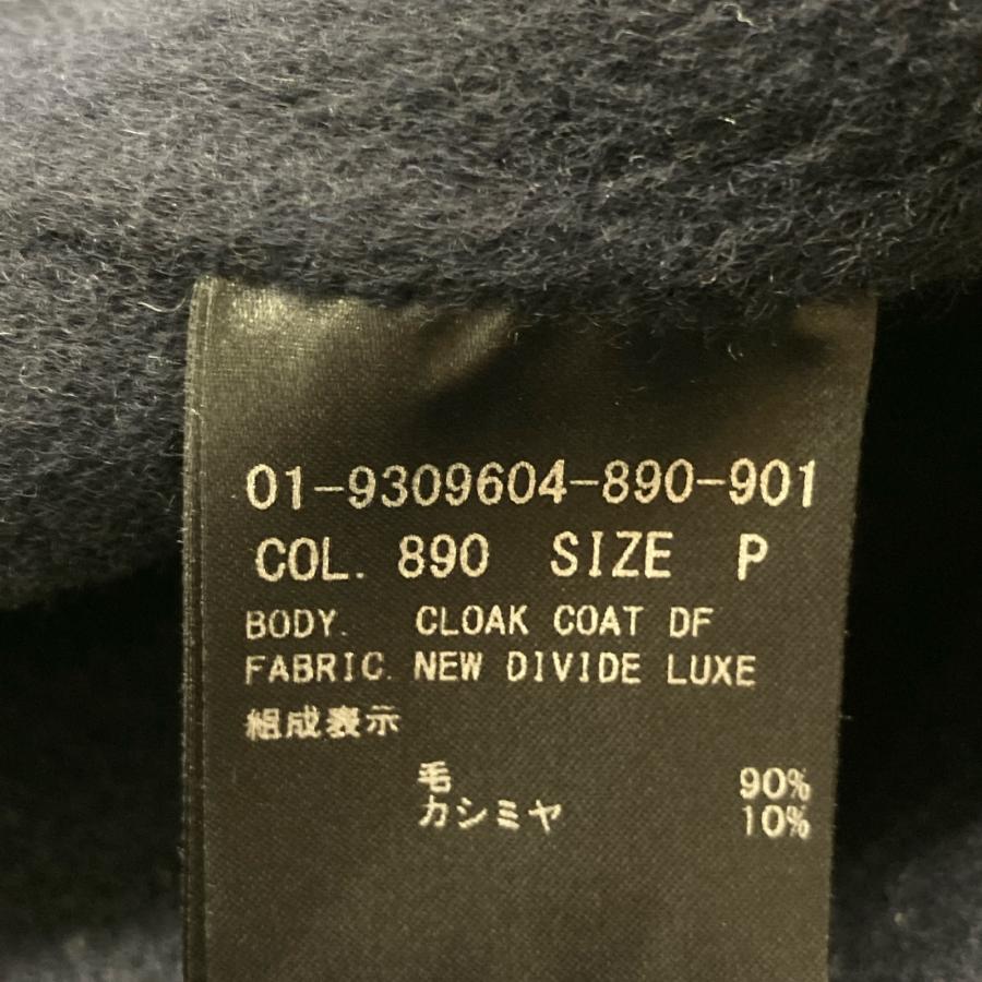 theory（セオリー） 01-9309604 ネイビー カシミヤ混 ダブルフェイス