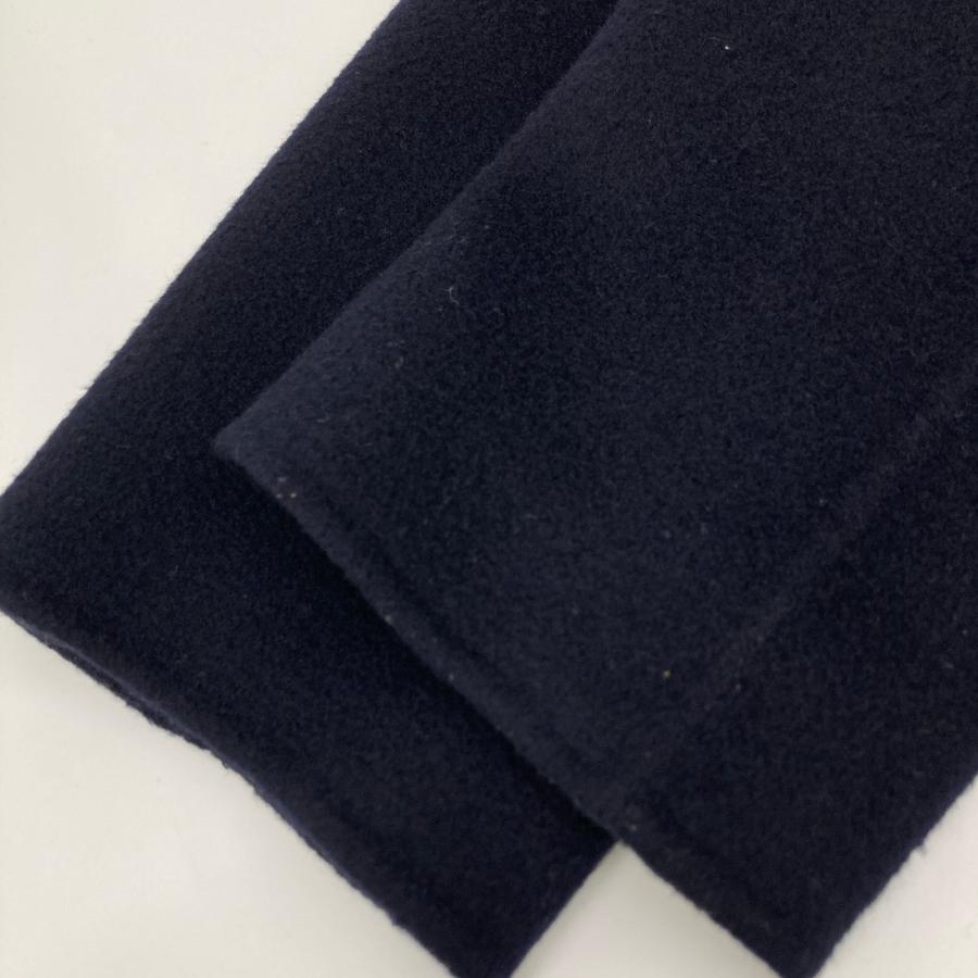 theory（セオリー） 01-9309604 ネイビー カシミヤ混 ダブルフェイス