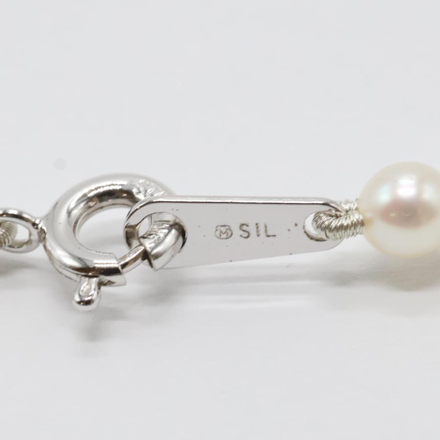 MIKIMOTO（ミキモト） 4.5-5.0mm ベビーパール ネックレス シルバー