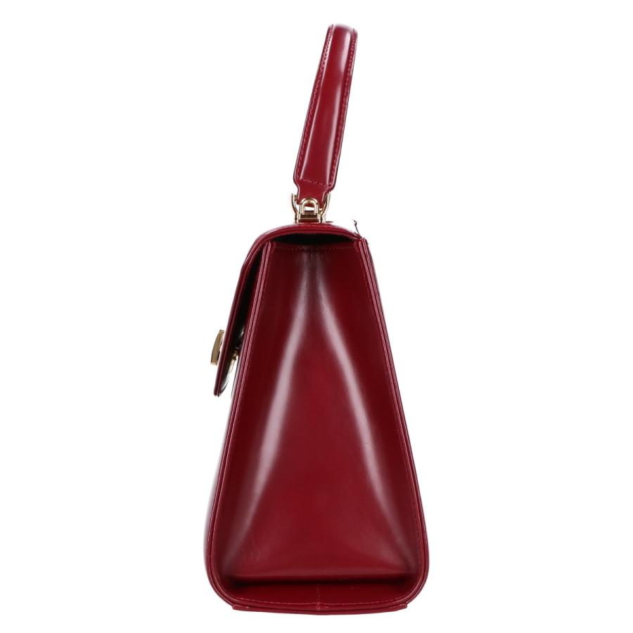 希少♡美品♡A4可♡濱野 ハマノ HAMANO レザー トートバッグ ボルドー