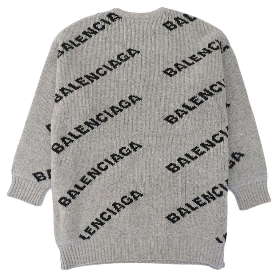 BALENCIAGA（バレンシアガ） 美品 ALL OVER LOGO JACQUARED KNIT