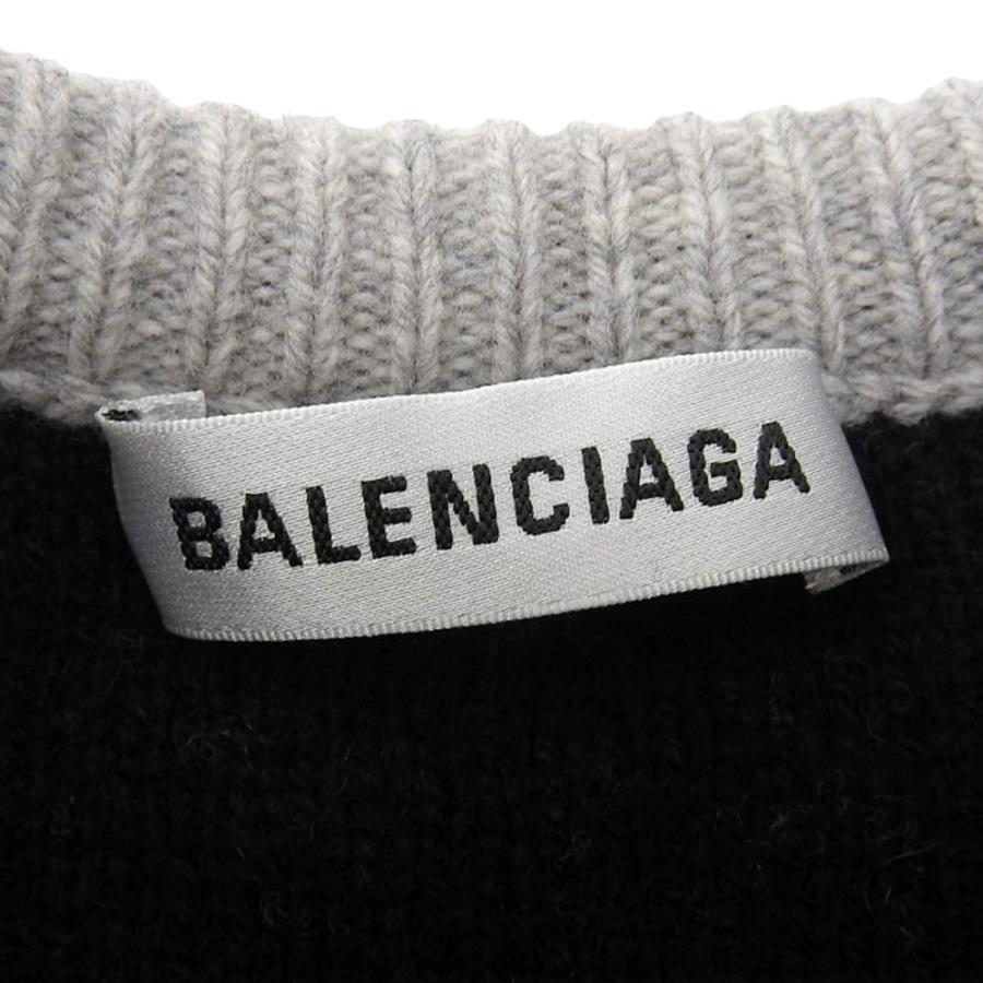 BALENCIAGA（バレンシアガ） 美品 ALL OVER LOGO JACQUARED KNIT