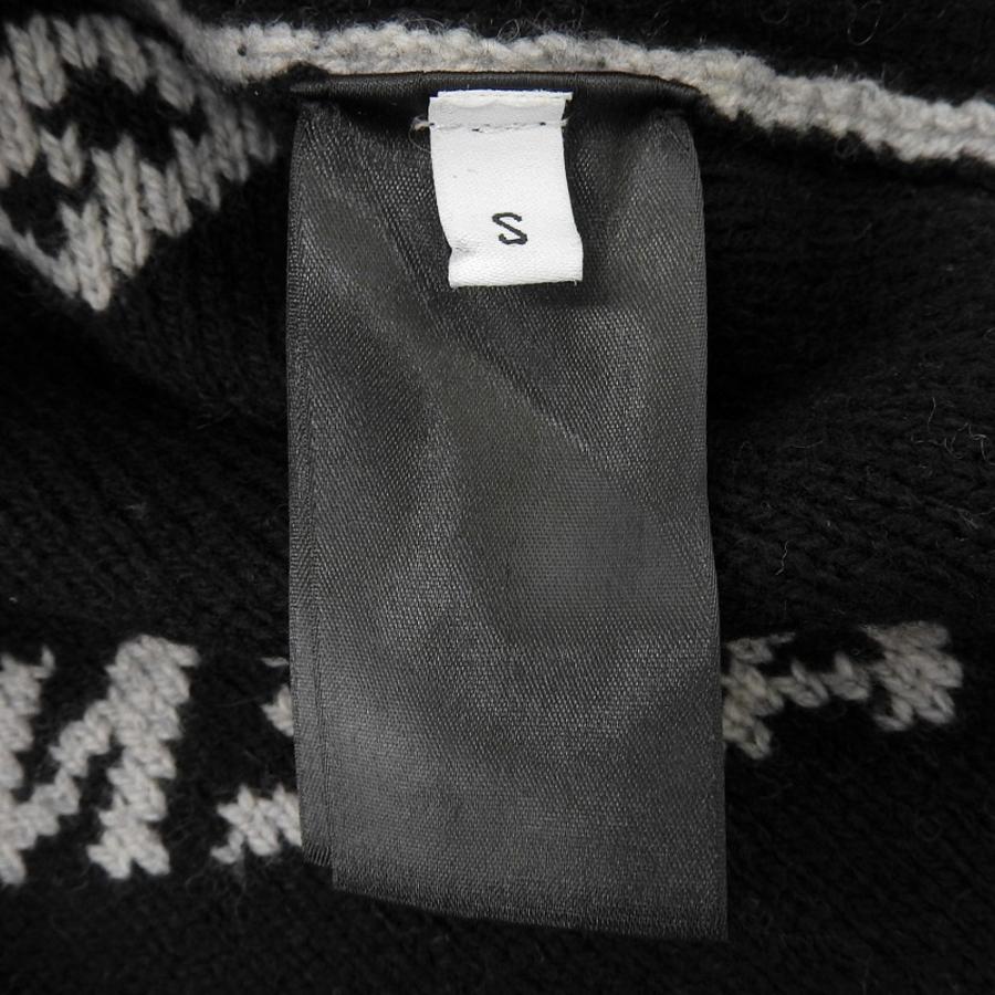 美品　バレンシアガ　 オールオーバーロゴ　スクリブル　セーター　ジャガードニット 美品バレンシアガ オールオーバーロゴスクリブルセータージャガードニット