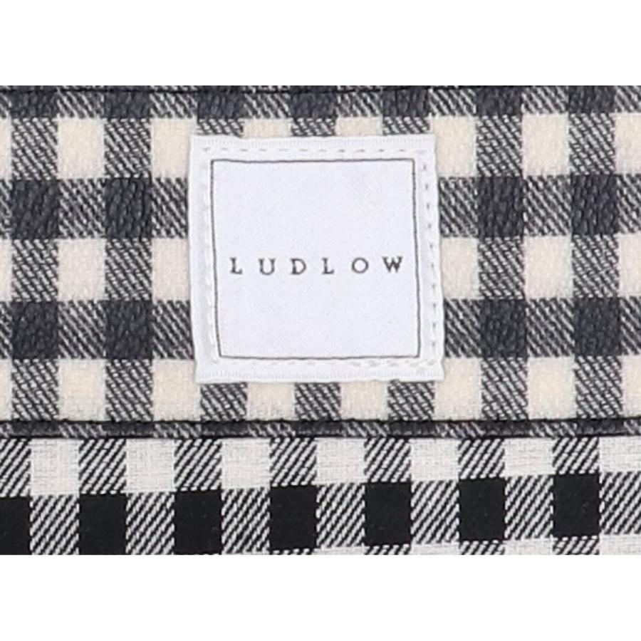 LUDLOW ラドロー ゴリラワッペン チェック トートバッグ ブラックx