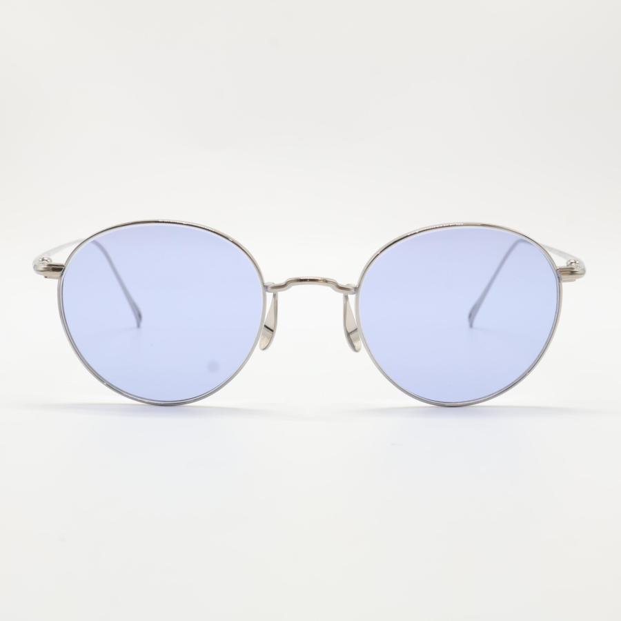 美品 ayame アヤメ MANRAY 45 マンレイ45 ボストンシェイプ サングラス