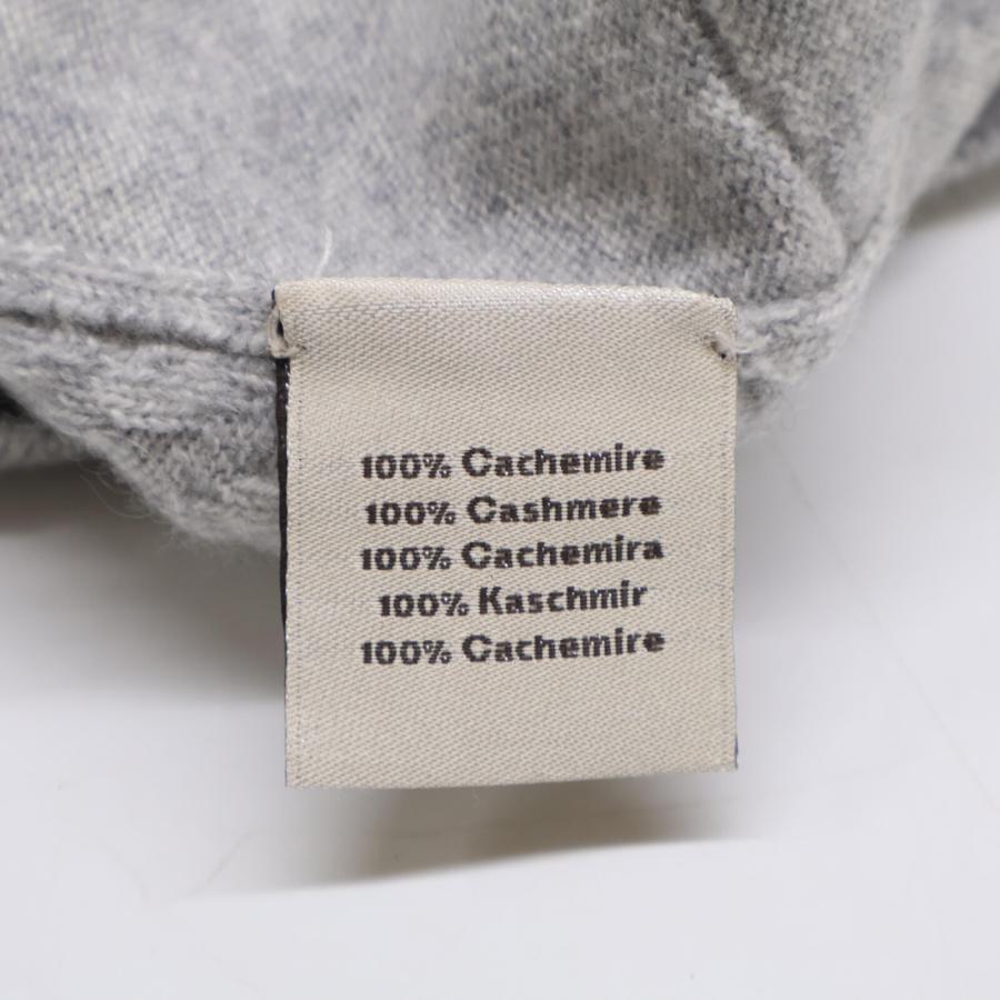 HERMES エルメス カシミヤ100％ エンボス加工 プルオーバー ニット