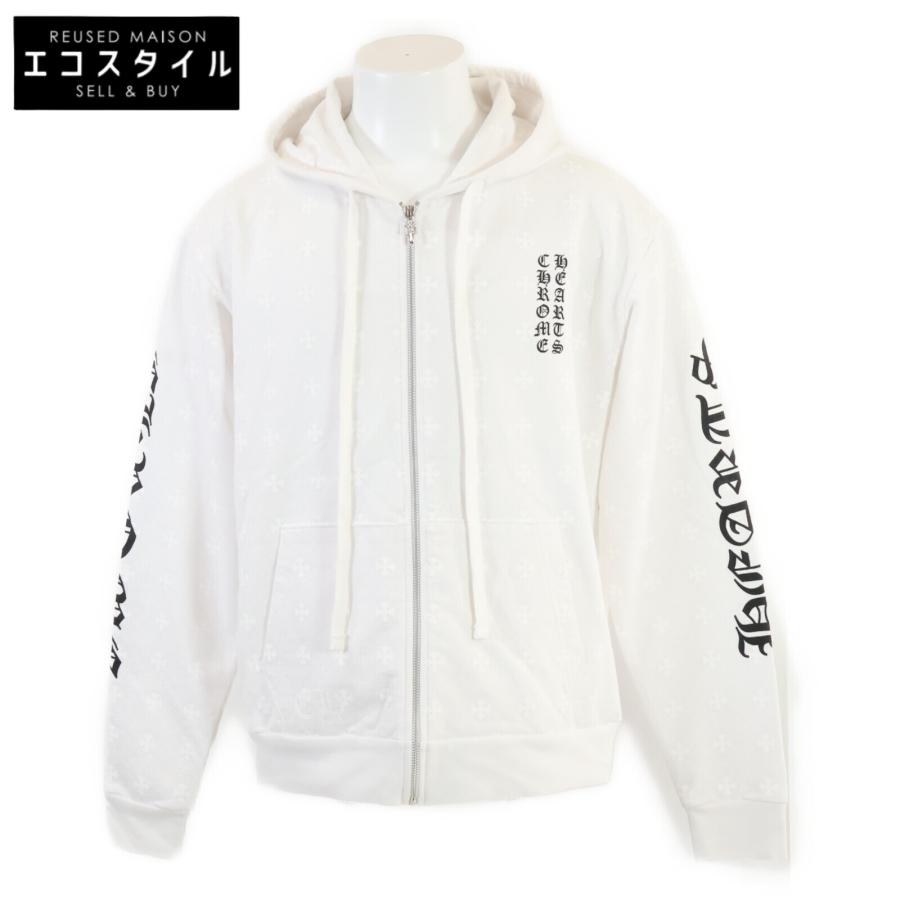 【CHROME HEARTS】プラス クロス ホースシュー ジップ 美品 Chrome Hearts クロムハーツ CHプラス ホースシュー