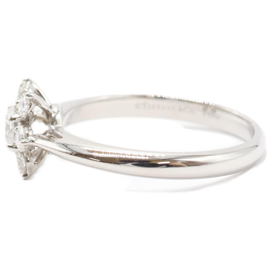 TIFFANY&Co.（ティファニー） 美品 Pt950 バターカップ 7Pダイヤモンド