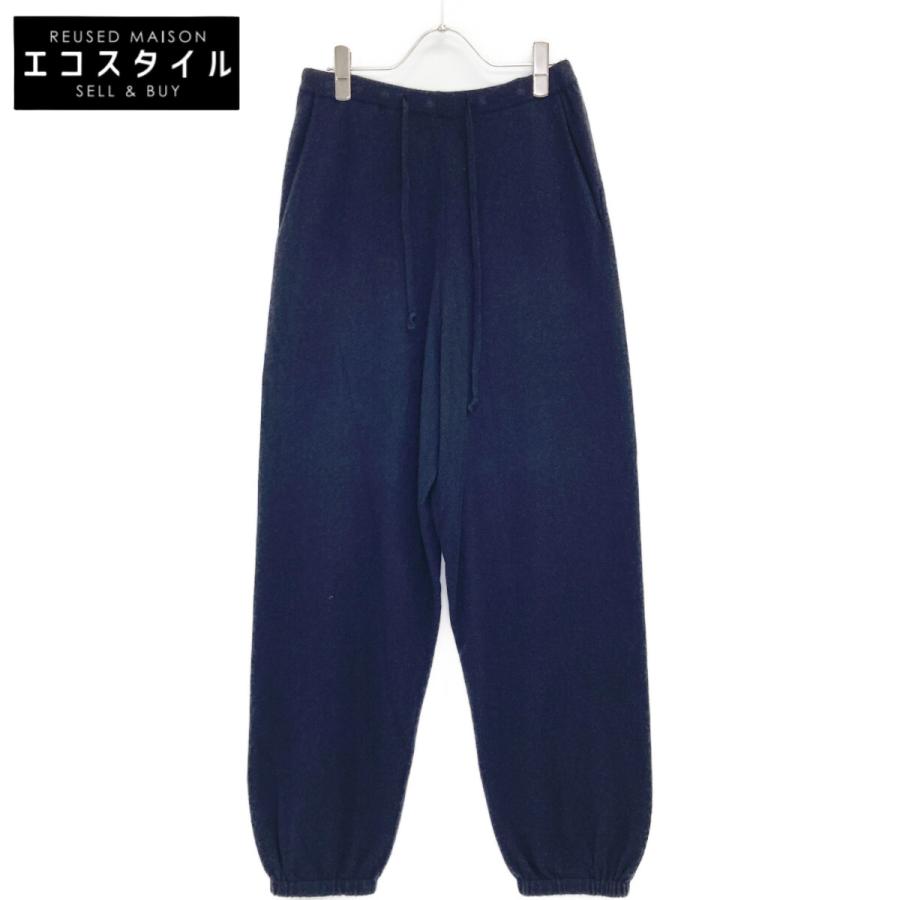 COMOLI コモリ 24AW A03-06010 ネイビー カシミヤニットテーパード