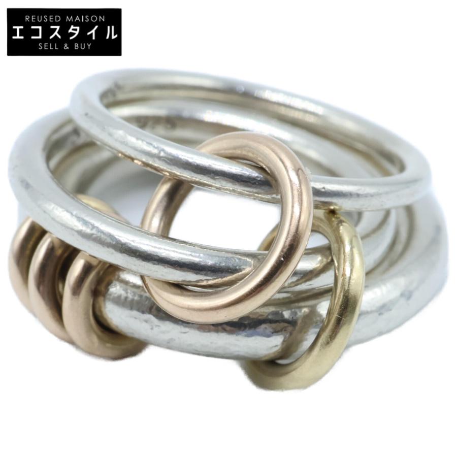 Spinelli Kilcollin シルバー ゴールドリング 3連 スピネリキルコリン Spinelli Kilcollin Spinelli Kilcollin リング