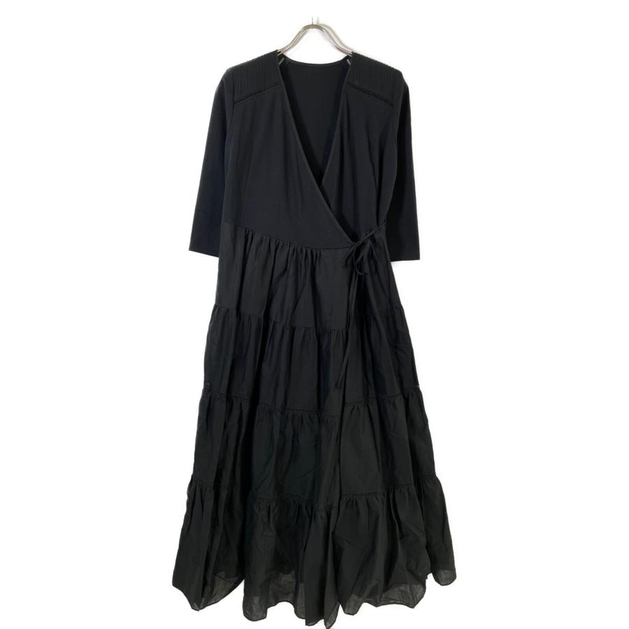 BORDERS at BALCONY バレリーナマキシドレスワンピース黒36