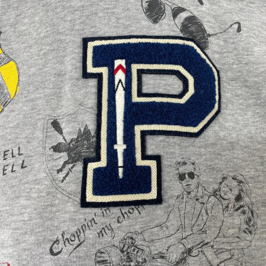 【極美品】ラルフローレングレー 前V スウェット ボックスシルエット 短丈 M MNPOSWE16822076020_1?$VS_1500$