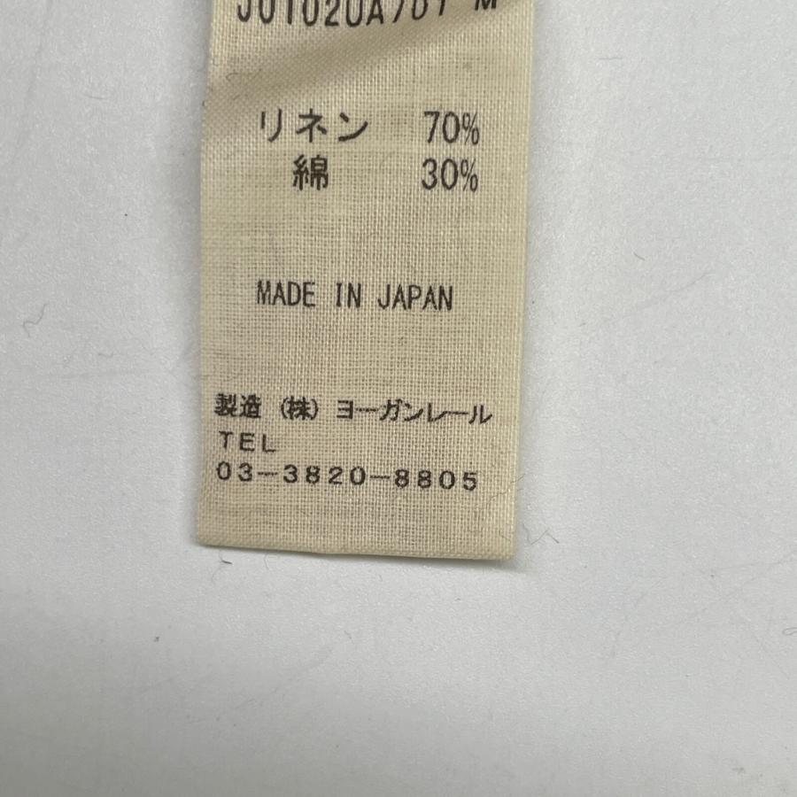 JURGEN LEHL ヨーガンレール J0102UA701 ブラック リネン×コットン 総  