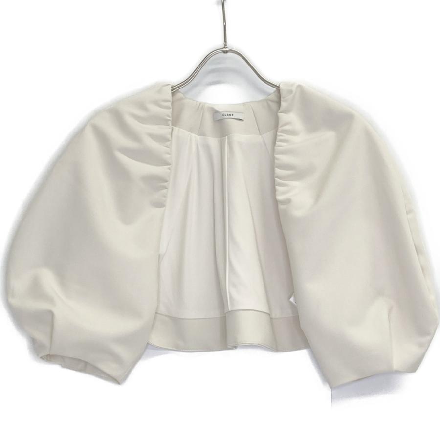 CLANE クラネ 14112-5062 23SS ホワイト 2WAY BOLERO ONE PIECE ボレロ 