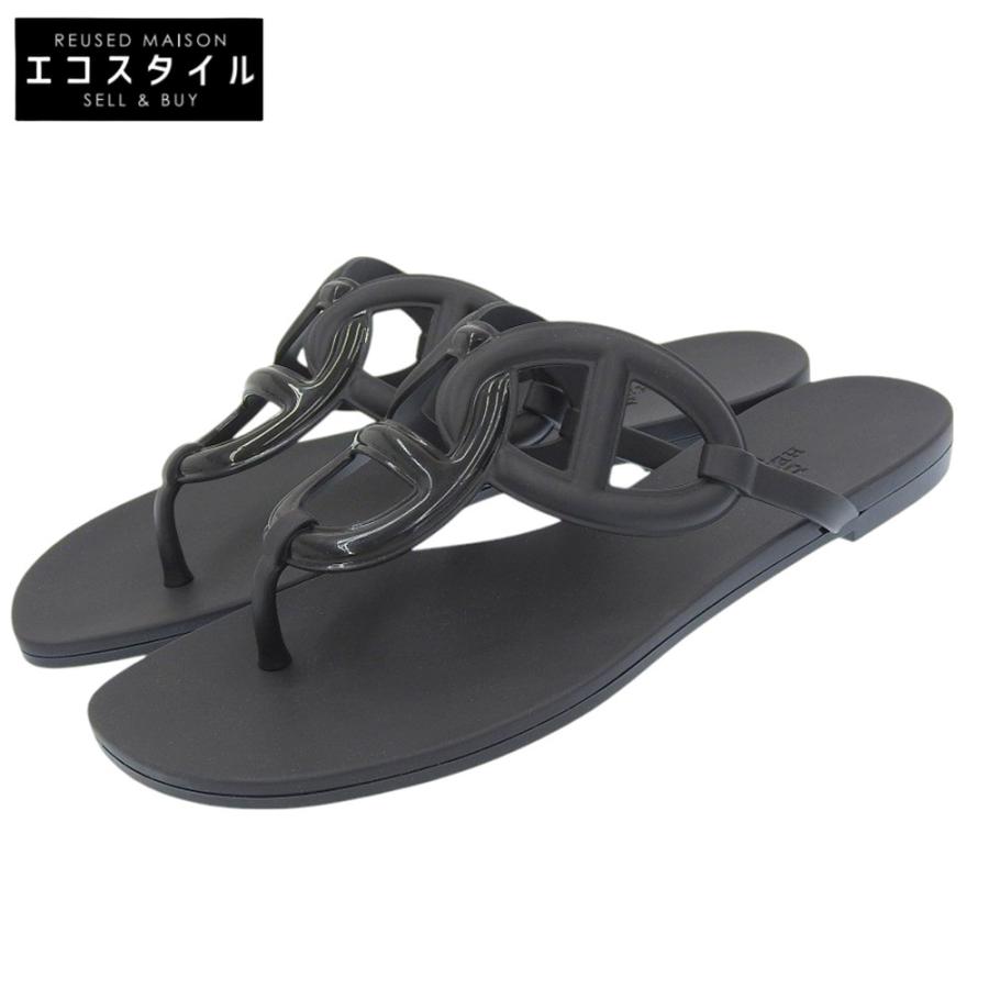 エルメス　シェーヌダンクル　サンダル　エジュリ 楽天市場】≪ 新品 ≫ エルメス エジェリ サンダル 37 ラバー