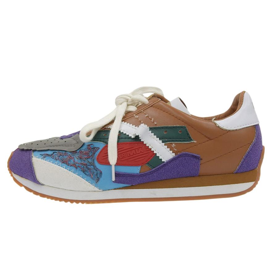 Color 美品 kolor カラー パッチワーク ローカットスニーカー