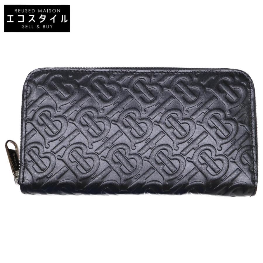 BURBERRY 新品同様 バーバリー 8017652 TB MONOGRAM LEATHER TB