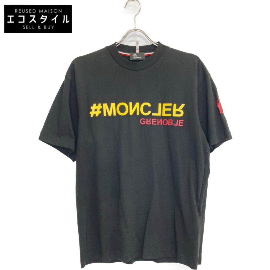 MONCLER モンクレール 美品 GRENOBLE 22年製 MANICA CORTA ラバーロゴ