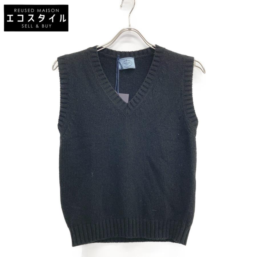 PRADA（プラダ） 21年製 DNA871 S201 ブラック ヴァージンウール