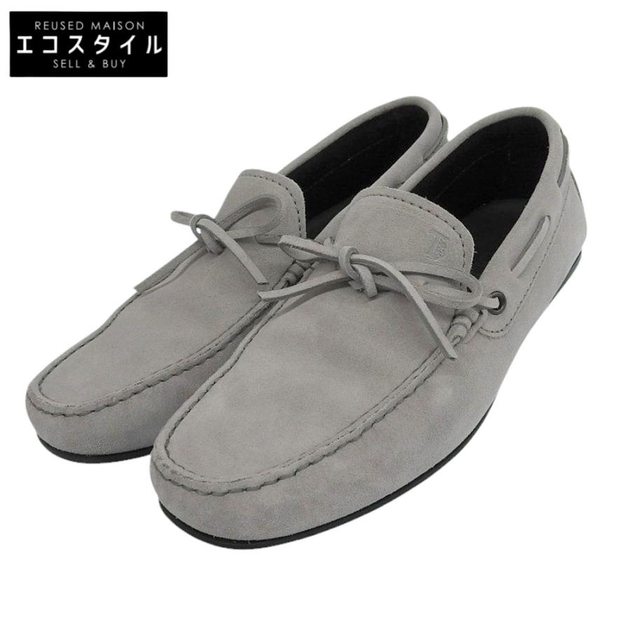 TOD'Sトッズスエードドライビングローファーゴンミー二38.5 TOD'Sトッズスエードドライビングローファーゴンミー二38.5