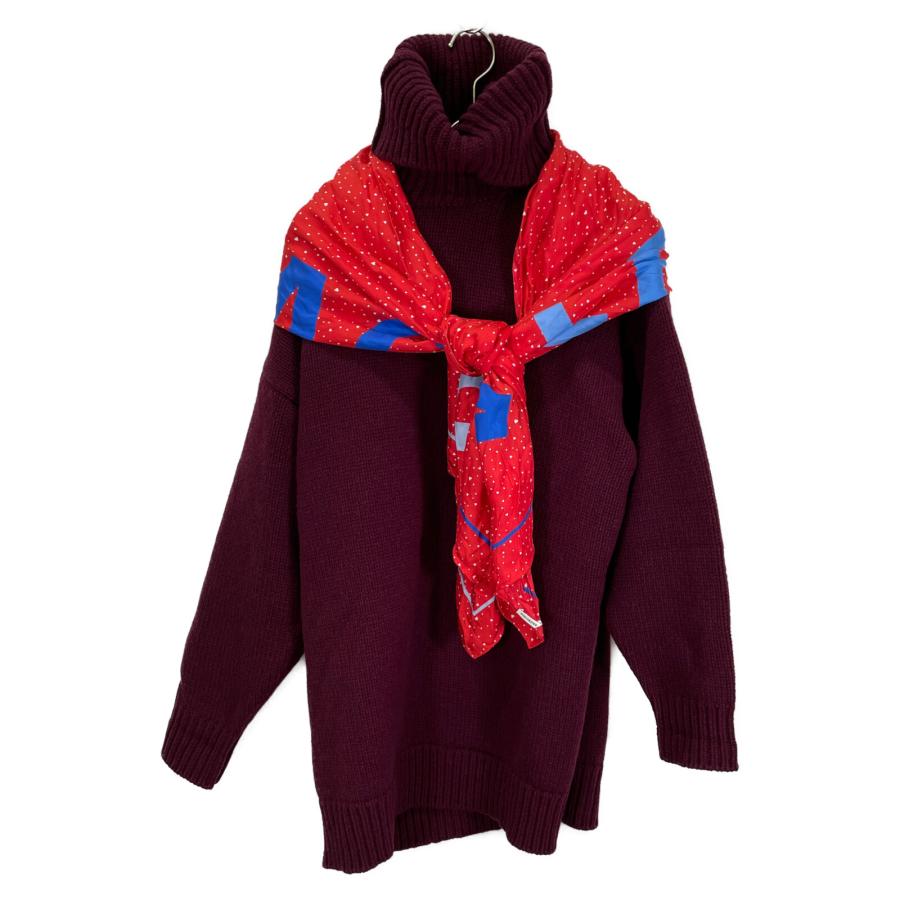 BALENCIAGA（バレンシアガ） 18年製 544179 ボルドー タートルネック