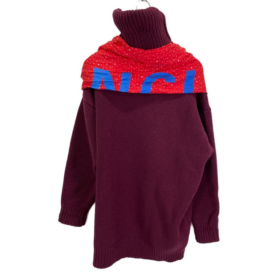 BALENCIAGA（バレンシアガ） 18年製 544179 ボルドー タートルネック