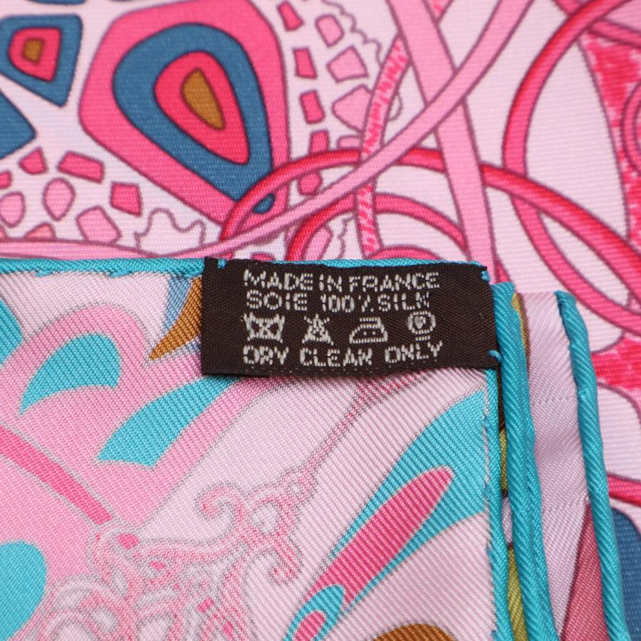 新品同様/ HERMES エルメス L'IVRESSE DE L'INFINI 無限の陶酔 カレ90