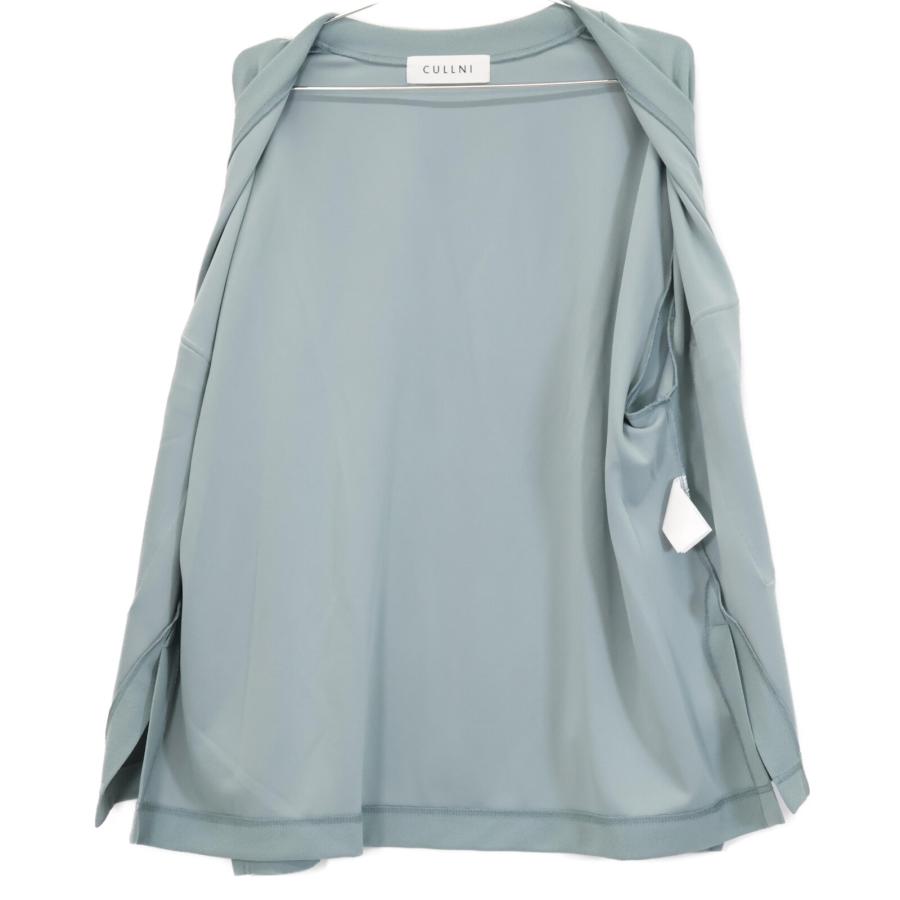 CULLNI クルニ グリーン ミリタリーポケットカーディガン 2