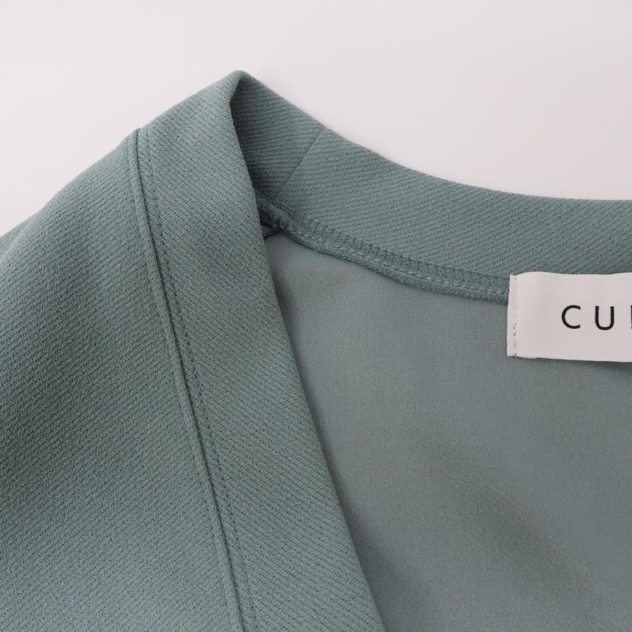 CULLNI クルニ グリーン ミリタリーポケットカーディガン 2