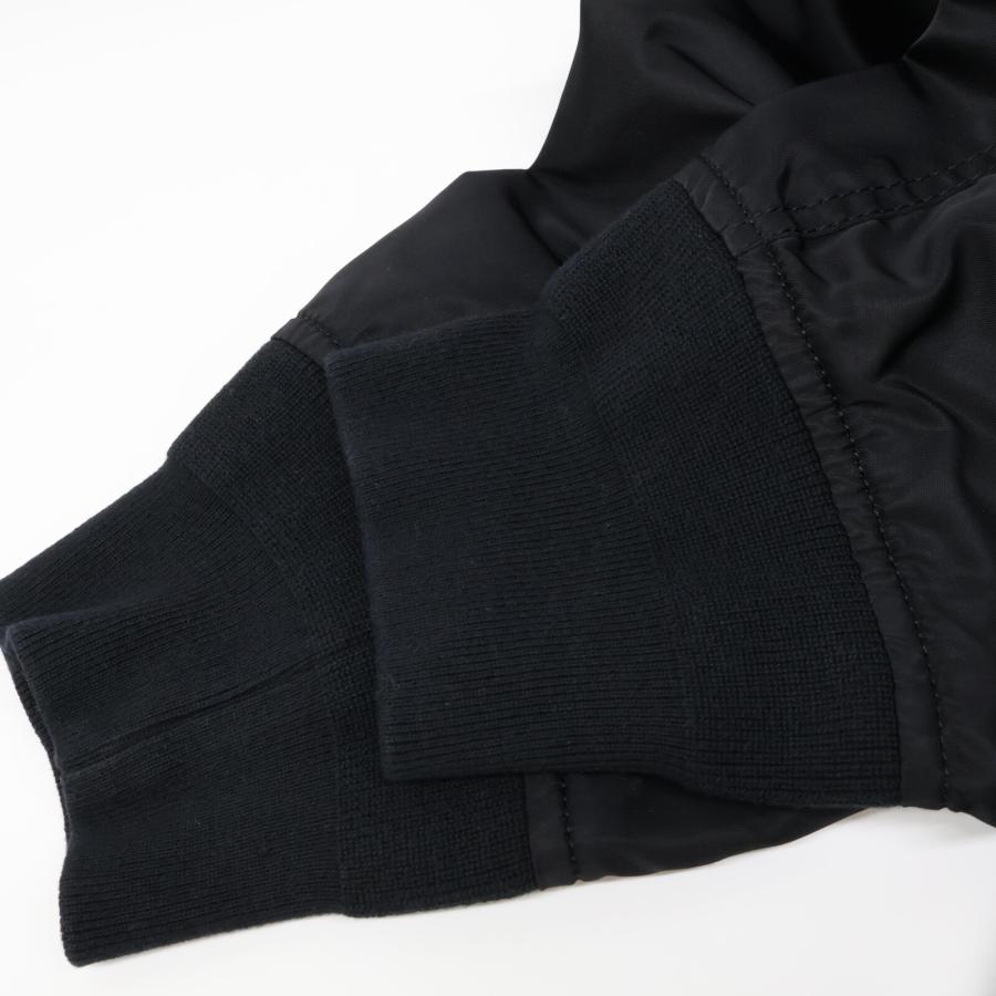 sacai（サカイ） 22-06191 ブラック Nylon Twill Mix Quilted Blouson