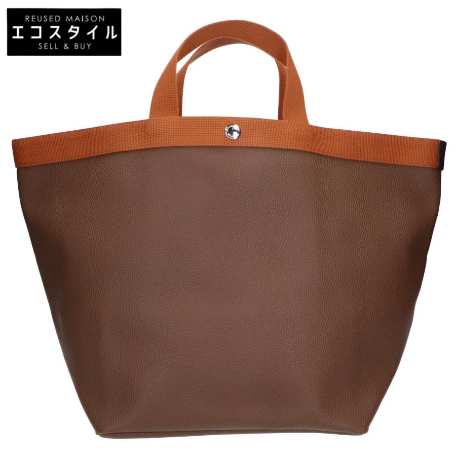 HerveChapelier 725GP 舟型 トートバッグ L ブラウン