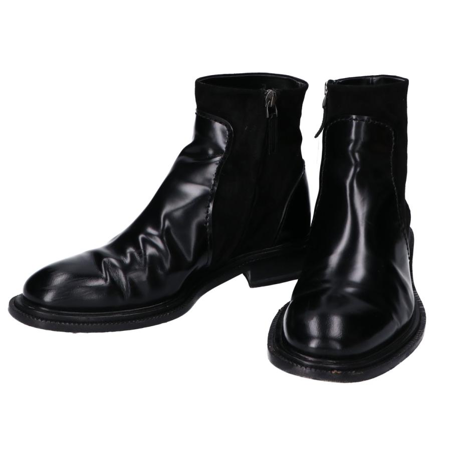 JIL SANDER（ジルサンダー） JS25244 スエード/レザー サイドジップ