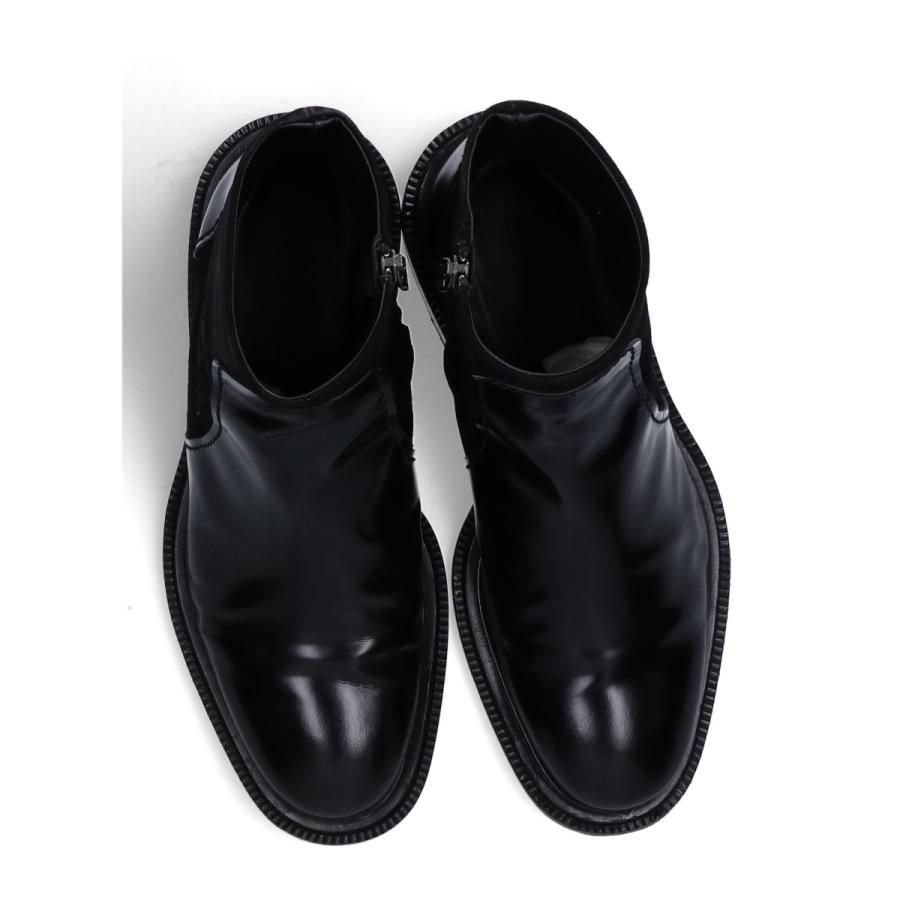 JIL SANDER（ジルサンダー） JS25244 スエード/レザー サイドジップ