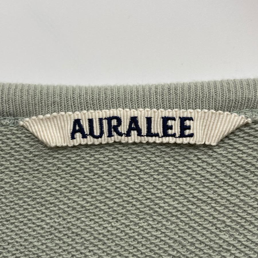 AURALEE オーラリー LIGHT FLOWY SWEAT スウェット 5 グリーン メンズ