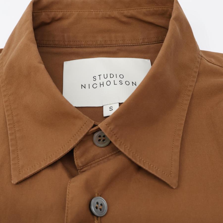 STUDIO NICHOLSON スタジオ ニコルソン ブラウン PATCH POCKET CLASSIC
