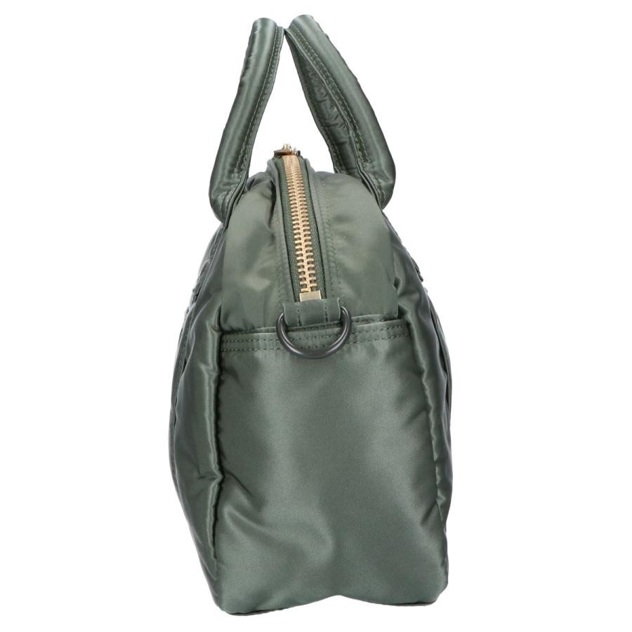 ポータータンカーボストングリーン中古 PORTER ポーター タンカー ミニボストンバッグ カーキセージ