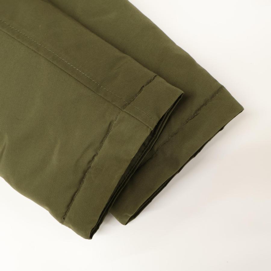 WOOLRICH ウールリッチ　ダウンコート　モッズコート　Ｌ　カーキ WOOLRICH（ウールリッチ） ファー付き スカーレットパーカー モッズ