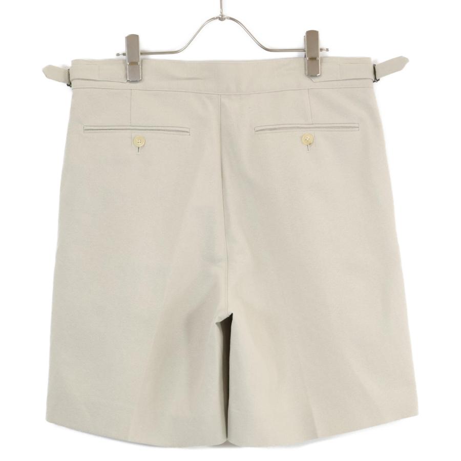 美品/ AURALEE オーラリー A20SP02WN ウールx和紙 タックショート